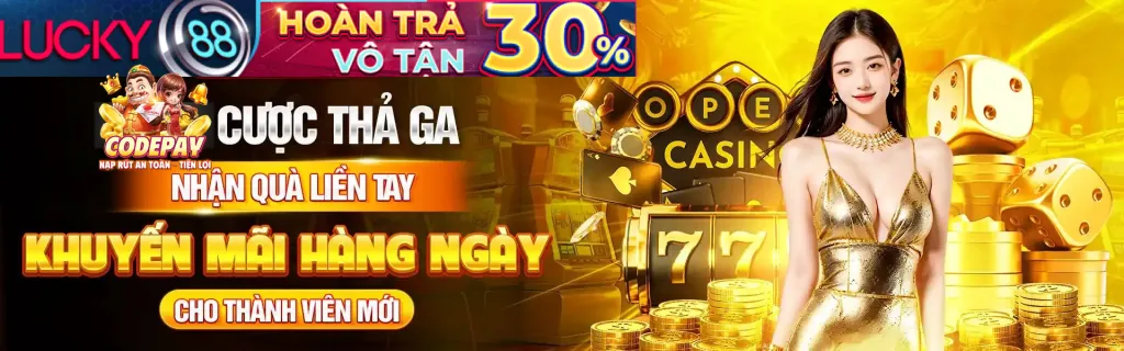 Banner khuyến mãi thể thao vanmay777